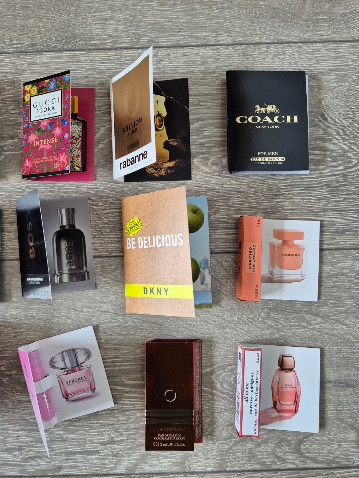 Diverse merken parfum/eau de toilette samples, Ophalen of Verzenden, Nieuw