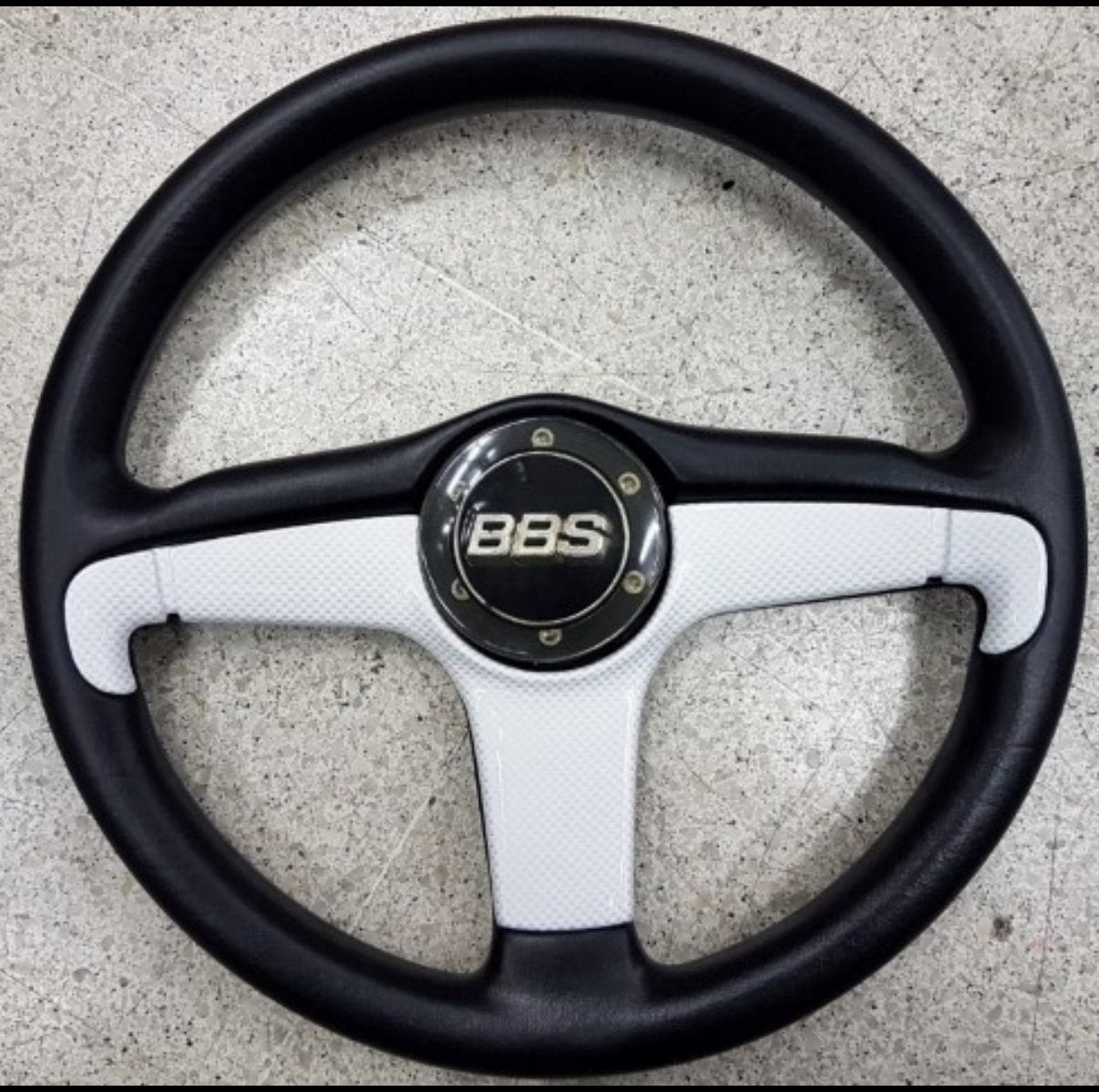 BBS 3-spaaks stuur wit carbon 370mm | 6x70 PCD, Auto-onderdelen, Besturing, Ophalen of Verzenden, Nieuw, BMW
