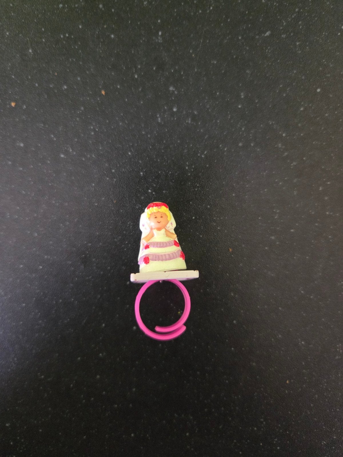 Polly Pocket ring, vintage, 1990, Verzamelen, Poppetjes en Figuurtjes, Ophalen