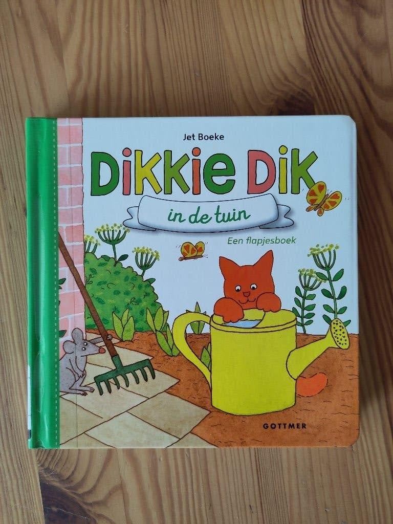 Dikkie Dik in de tuin, Ophalen of Verzenden, Gelezen, Jet Boeke
