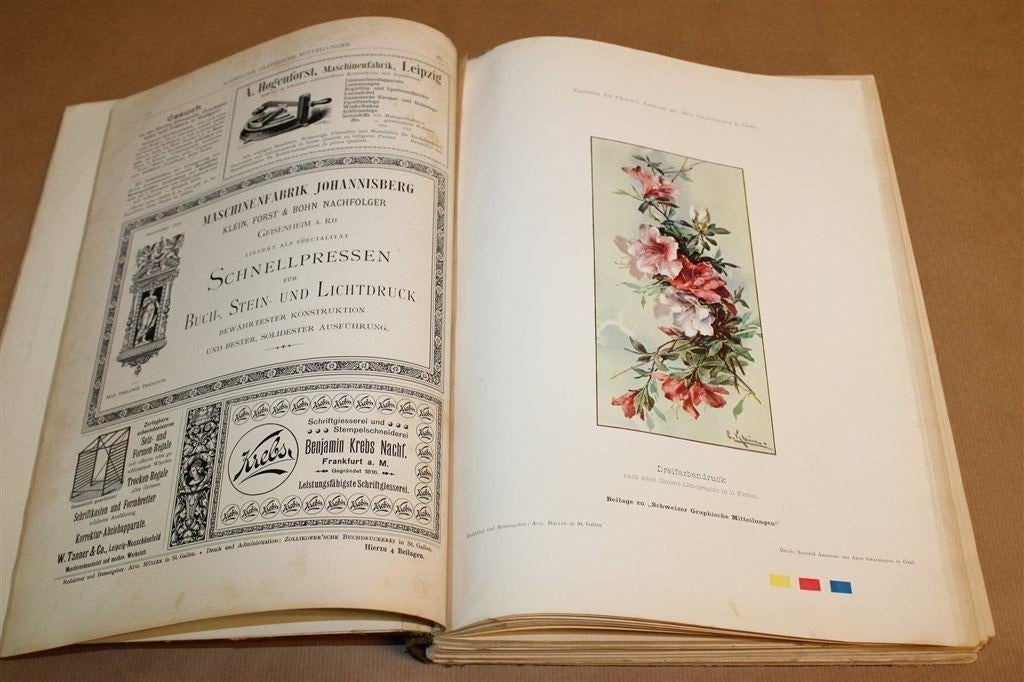 Schweizer Graphische Mitteilungen — Drukkunst 1897, Ophalen of Verzenden