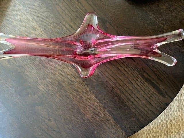 design glazen schaal Val Saint Lambert Belgium, Ophalen, Schaal, Overige vormen, Glas