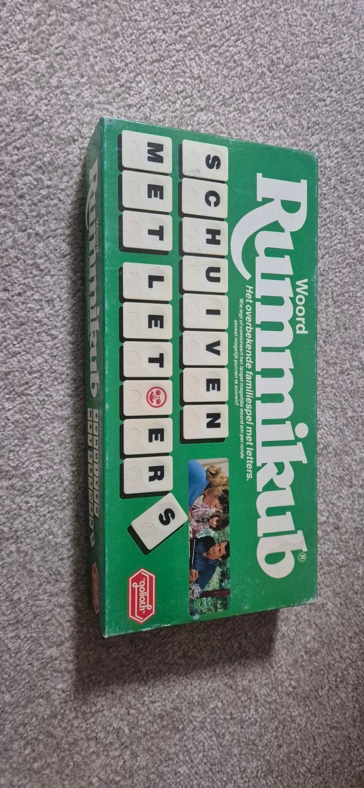 Rummikub Woord Schuiven met Letters - Compleet, Drie of vier spelers, Ophalen of Verzenden, Gebruikt, Goliath