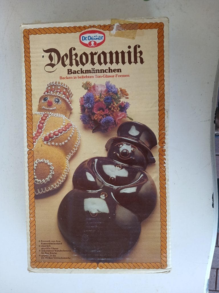 2 Dr, Oetker Dekoramik in originele verpakking jaren 60, Verzenden
