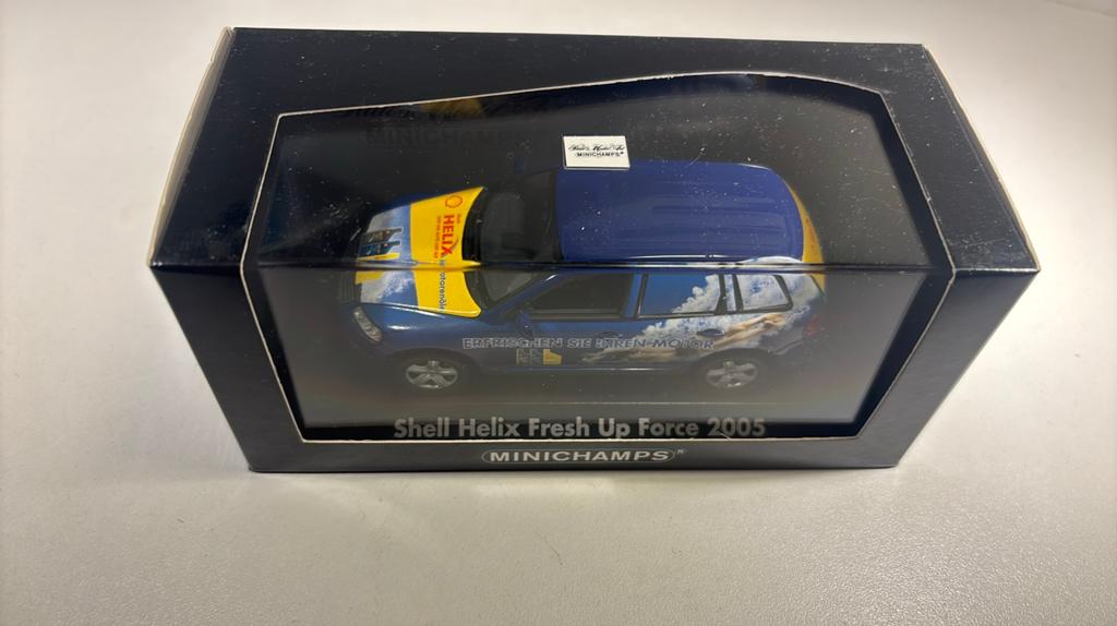 Volkswagen shell helix fresh up force 2005 minichamps 1.43, Auto, Ophalen of Verzenden, MiniChamps, A