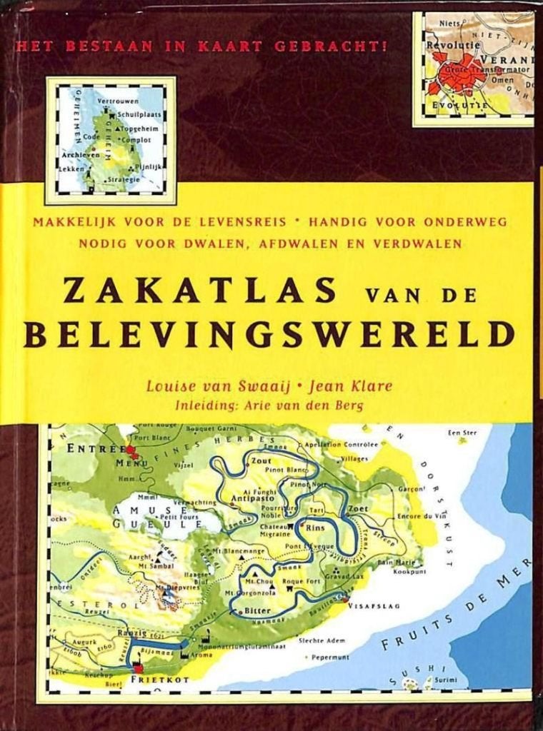 Louise van Swaaij Zakatlas van de Belevingswereld, Ophalen of Verzenden, Nieuw, Spiritualiteit algemeen, Achtergrond en Informatie