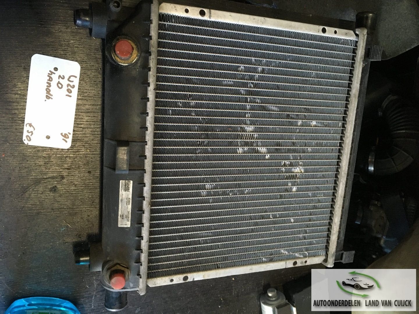 Mercedes w201 2.0 1991 handbak Radiateur, Gebruikt, -, -, Ophalen of Verzenden