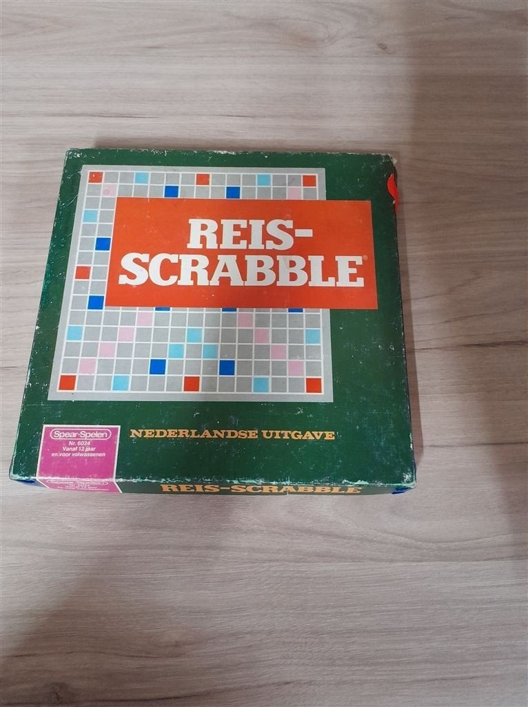 reis scrabble - s4347, Verzenden, Zo goed als nieuw
