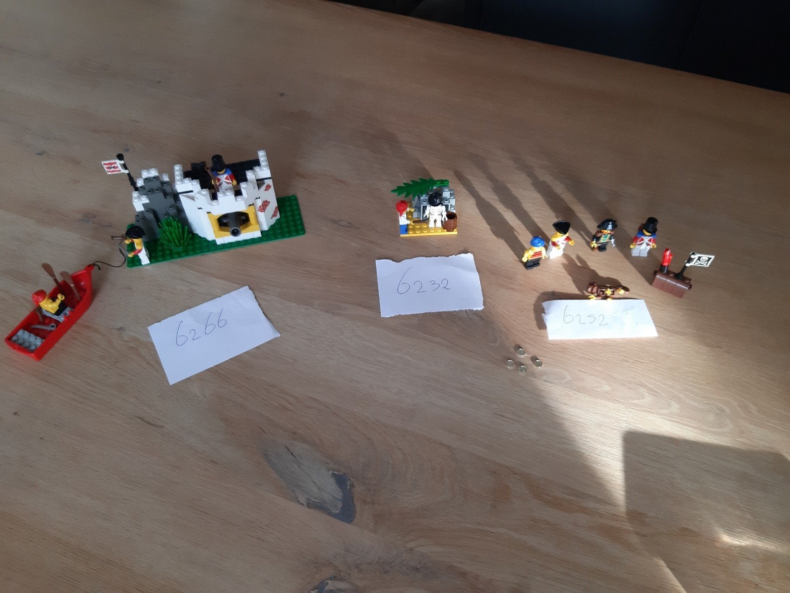 vintage piraten lego (4 setjes), Kinderen en Baby's, Ophalen of Verzenden, Gebruikt
