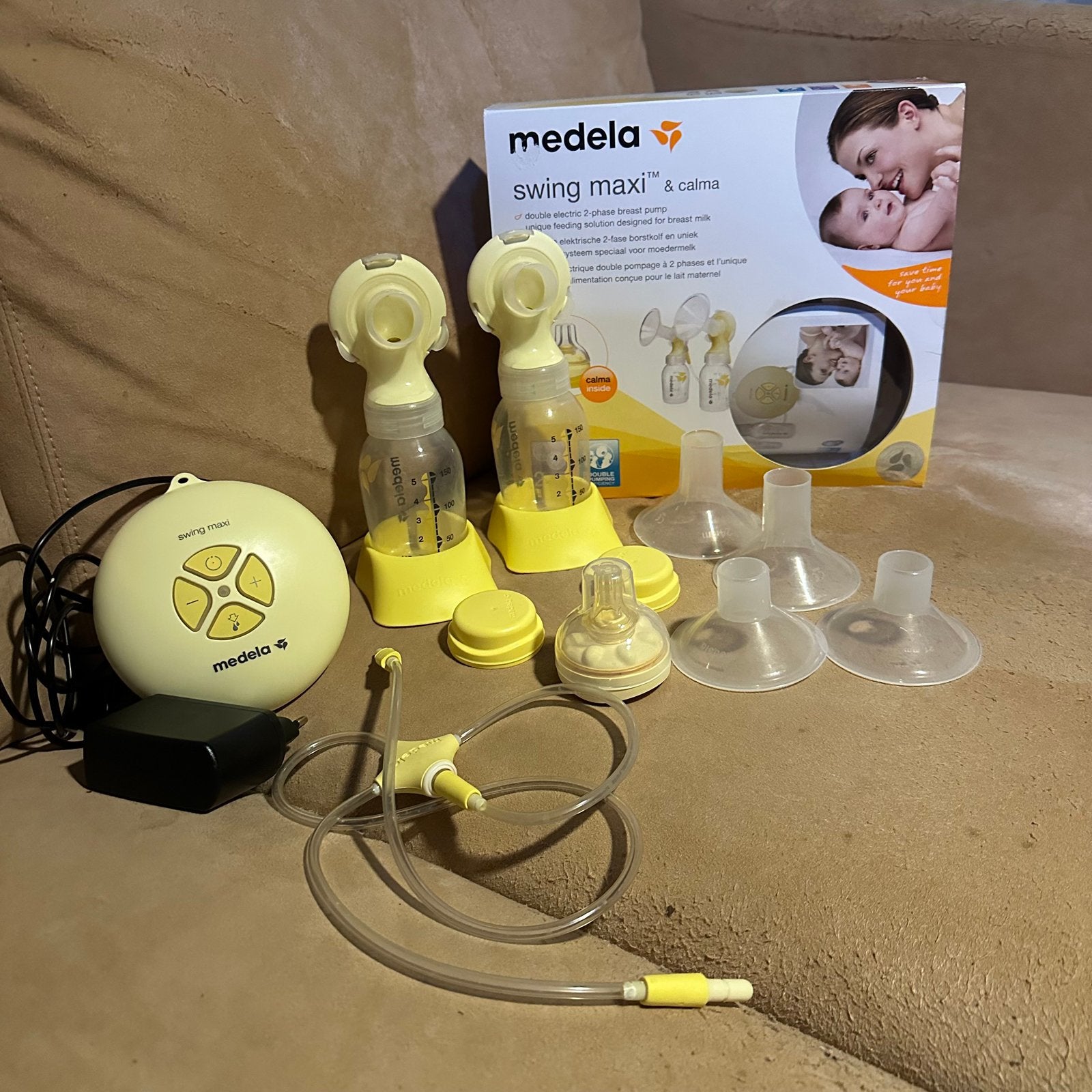 Medela Swing Maxi dubbele borstkolf, BPA-vrij, Medela, Borstkolf, Ophalen of Verzenden