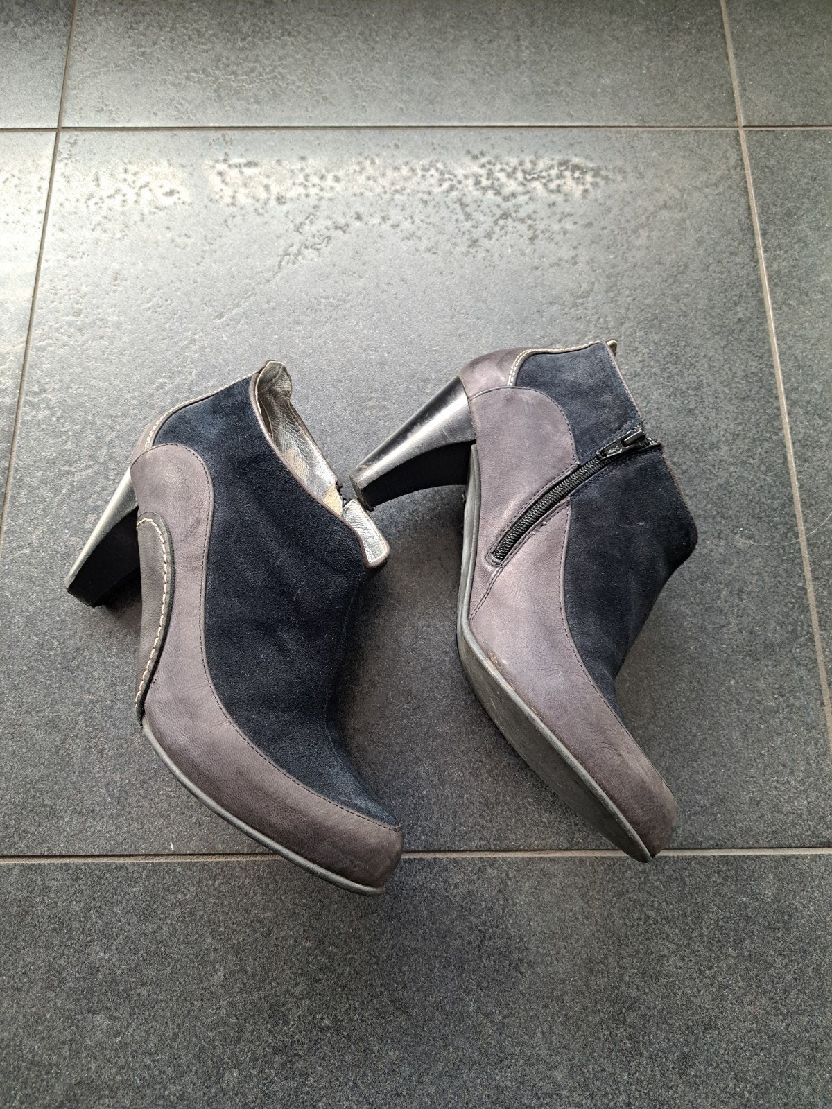 dames laarsjes half hoog, Kleding | Dames, Blauw, Lage of Enkellaarzen, Ophalen of Verzenden, DC