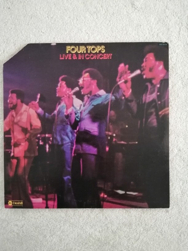 USA lp van The Four Tops - Live & in Concert, Ophalen of Verzenden, Soul, LP