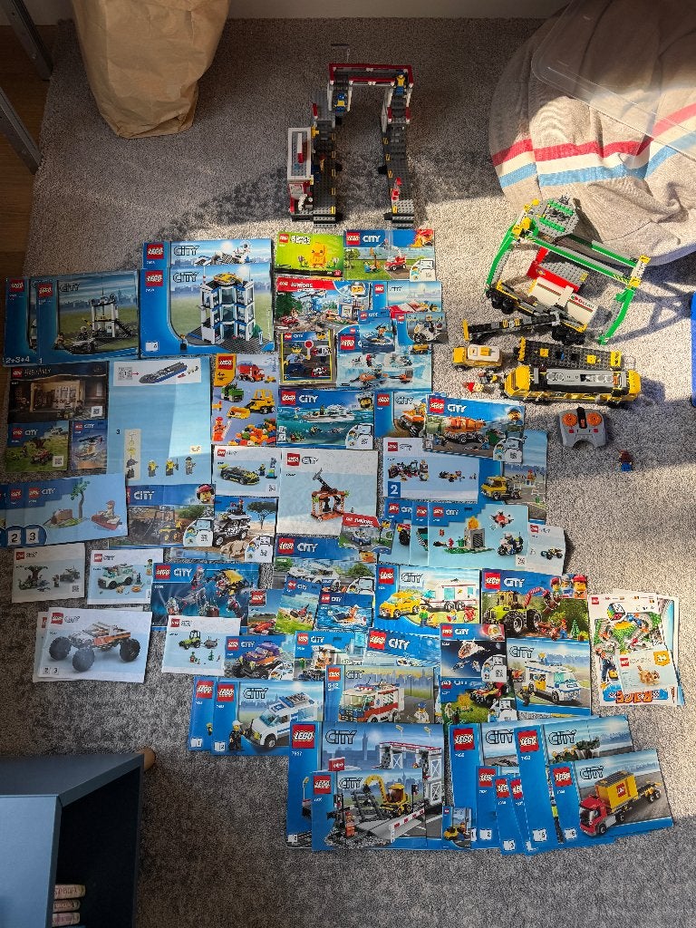 Grote LEGO verzameling 2002-2024 (m.n. City, Creator), Ophalen, Gebruikt, Lego, Complete set