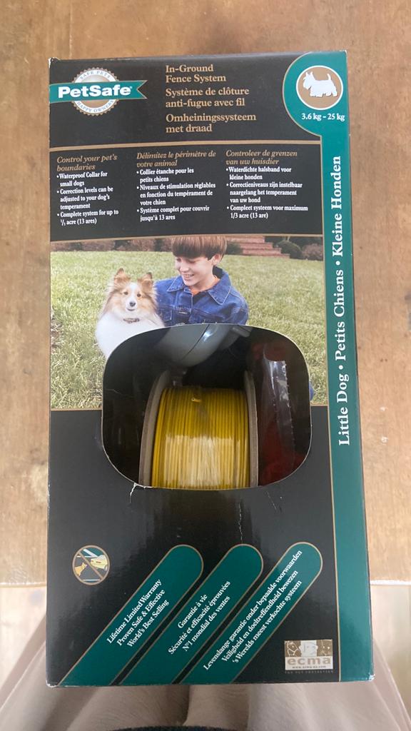 Omheiningssysteem met draad voor honden, Ophalen of Verzenden, Zo goed als nieuw