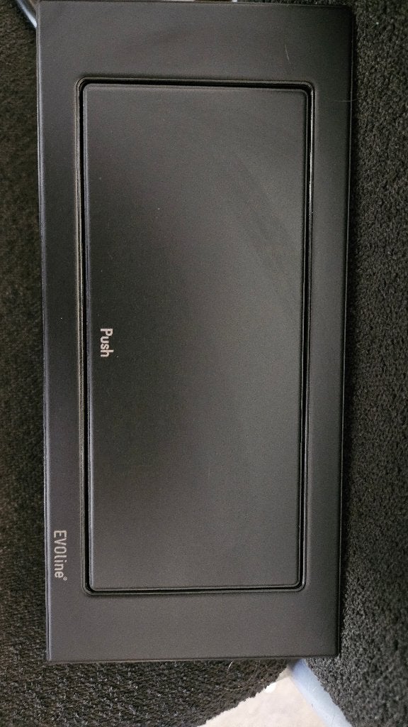 Bladstopcontact Evoline EBF2STMZ TYPE 927-1, Ophalen, 50 tot 100 cm, Minder dan 100 cm, 25 tot 50 cm