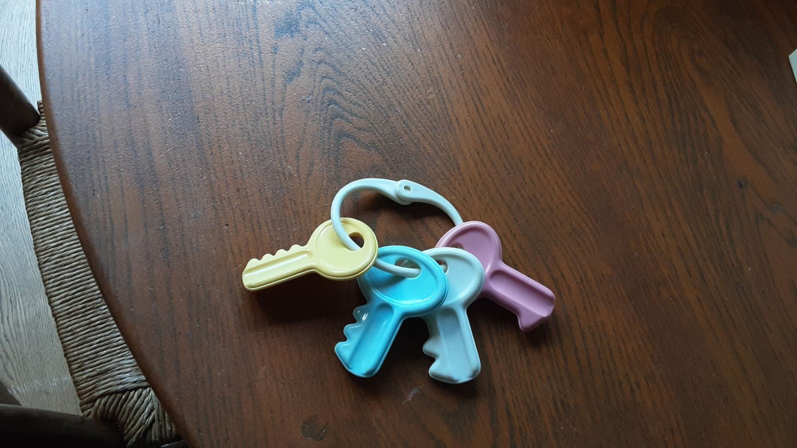 4 Kleurrijke Sleutels Rammelaar Baby Speelgoed, Ophalen of Verzenden