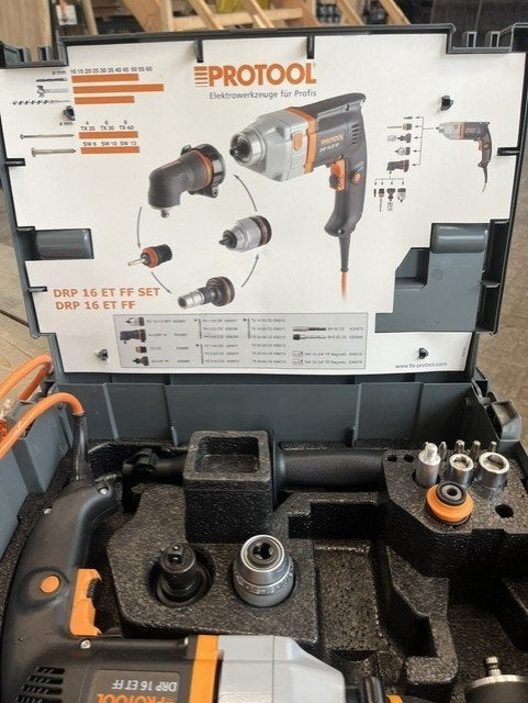 PROTOOL BOORMACHINE, 600 watt of meer, Nieuw, Klopboormechanisme, Ophalen