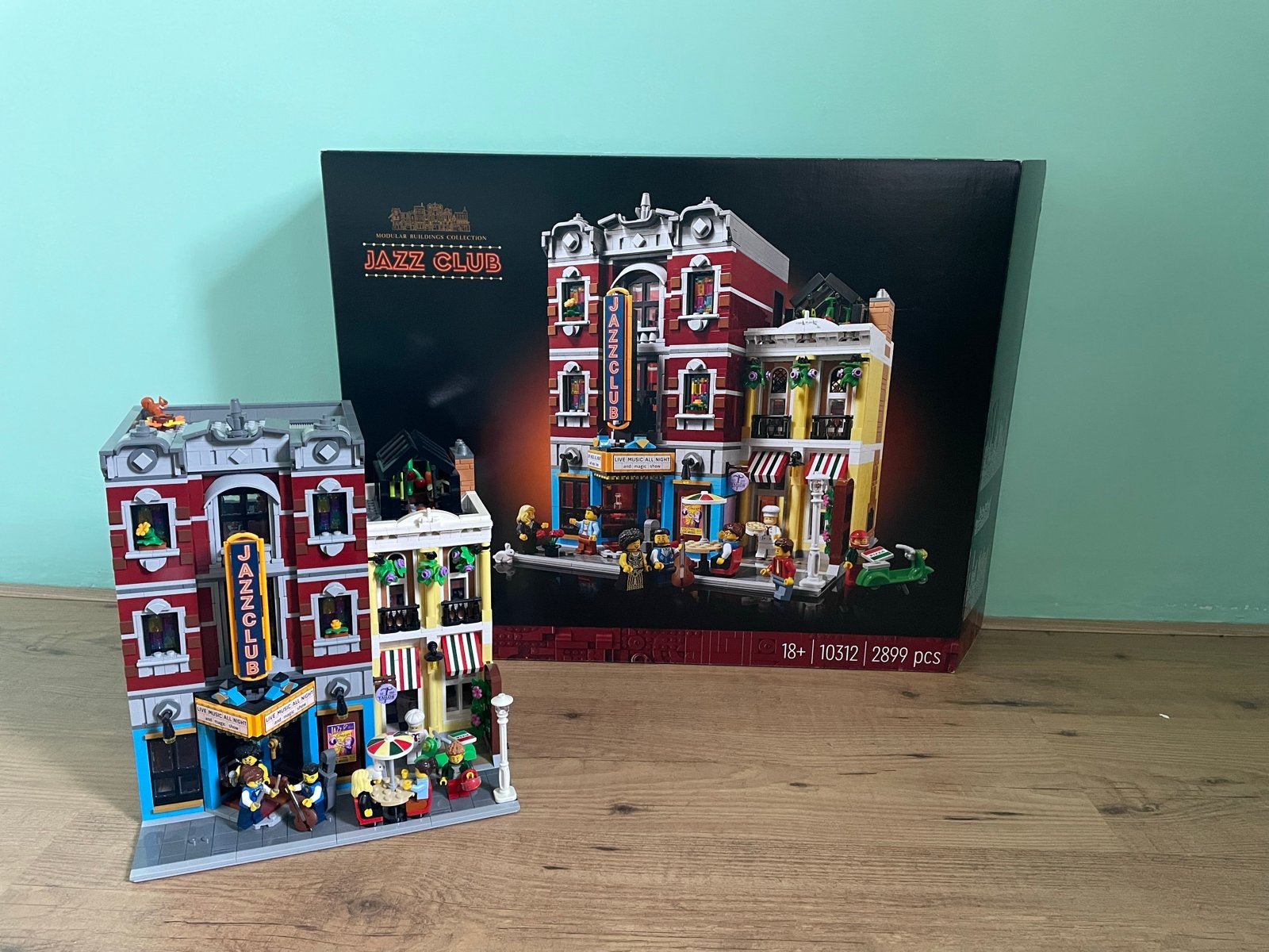 LEGO Jazzclub 10312, Lego, Ophalen of Verzenden, Zo goed als nieuw, Icons