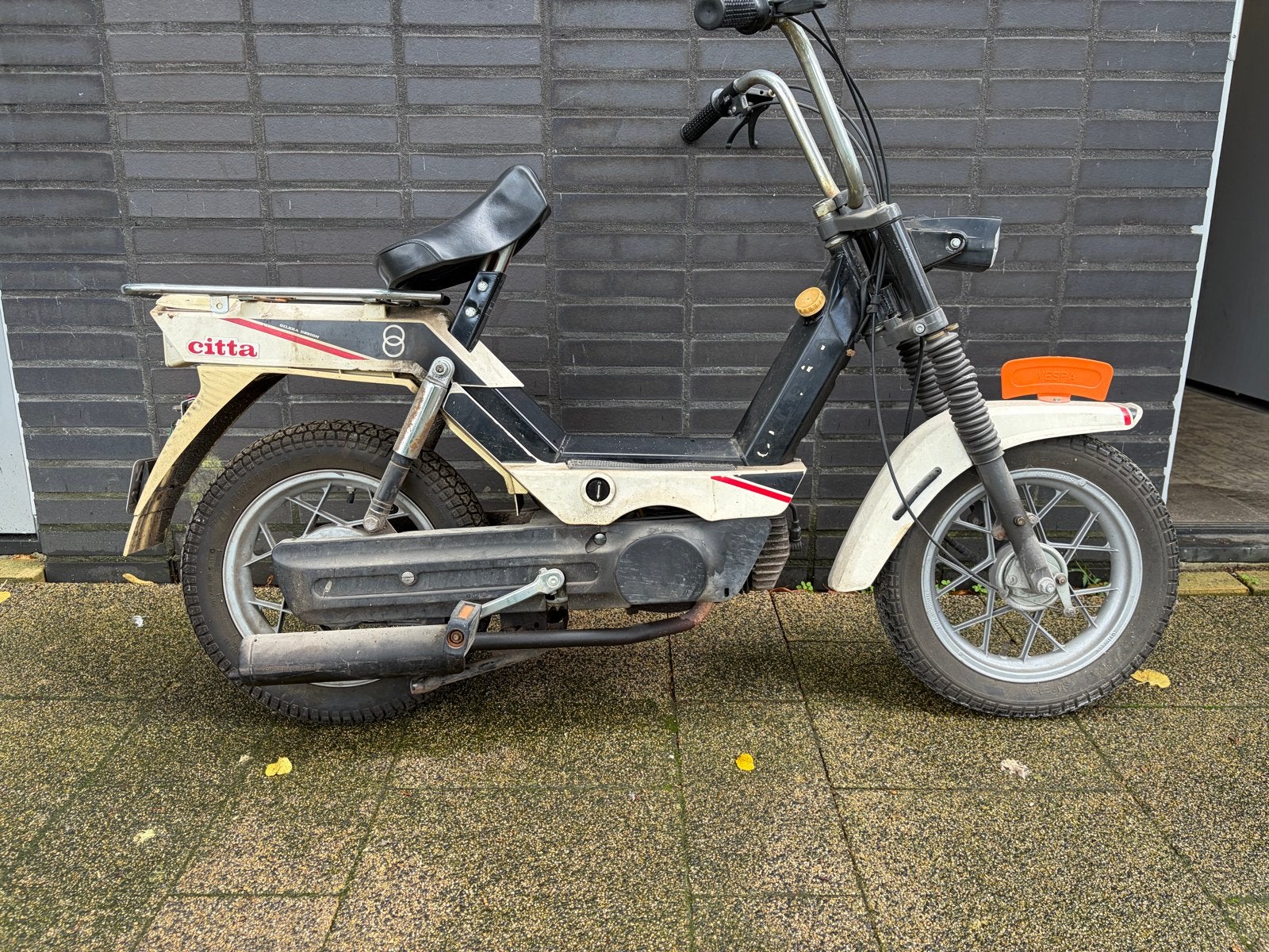Citta Gilera opknappertje, Ophalen, Gebruikt, Tweetakt, Gilera