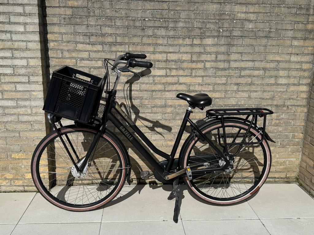 Gazelle damesfiets, Fietsen en Brommers, Fietsen | Dames | Damesfietsen, Ophalen, 53 tot 56 cm, Versnellingen, Zo goed als nieuw