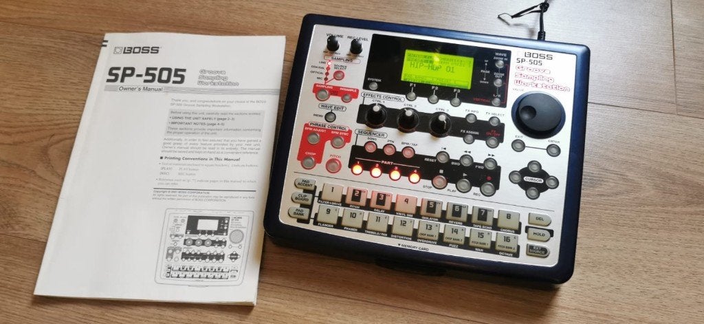 Boss SP-505 Groove Sampling Workstation, Muziek en Instrumenten, Ophalen of Verzenden, Gebruikt