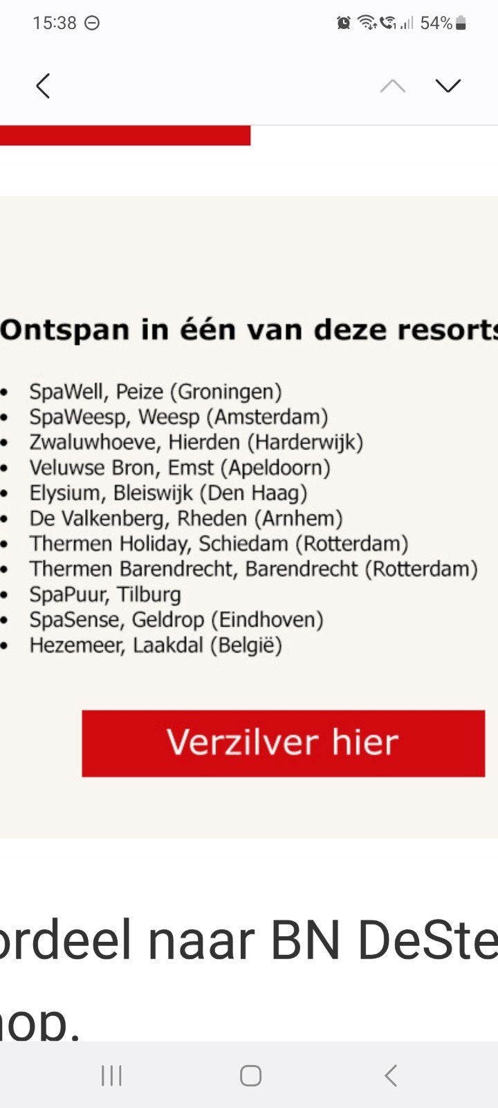ontspannen dagje sauna, Drie personen of meer, Kortingsbon, Spa of Sauna