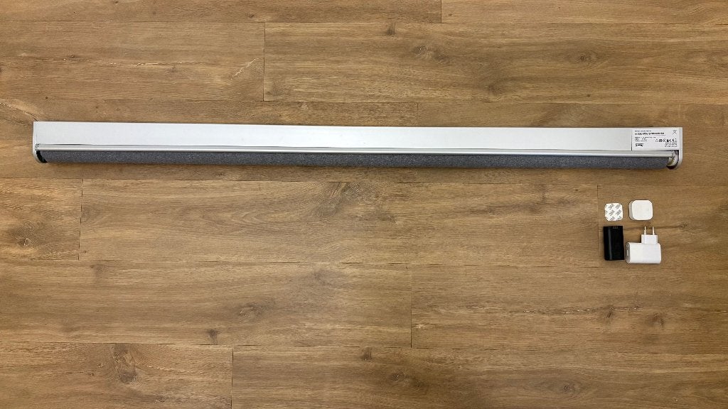 IKEA FYRTUR slimme verduisterend rolgordijnen 140x195 cm, Ophalen, Verduisterend, Zo goed als nieuw, Rolgordijn
