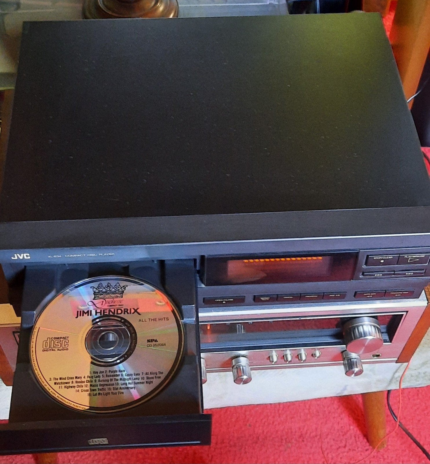 Te koop jvc xl-e34 cd speler  ✅️, Ophalen, JVC