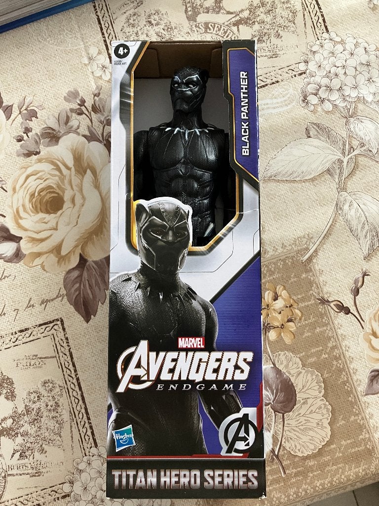 Marvel Avengers Titan Hero Black Panther barbie ( nieuw ), Ophalen of Verzenden, Nieuw