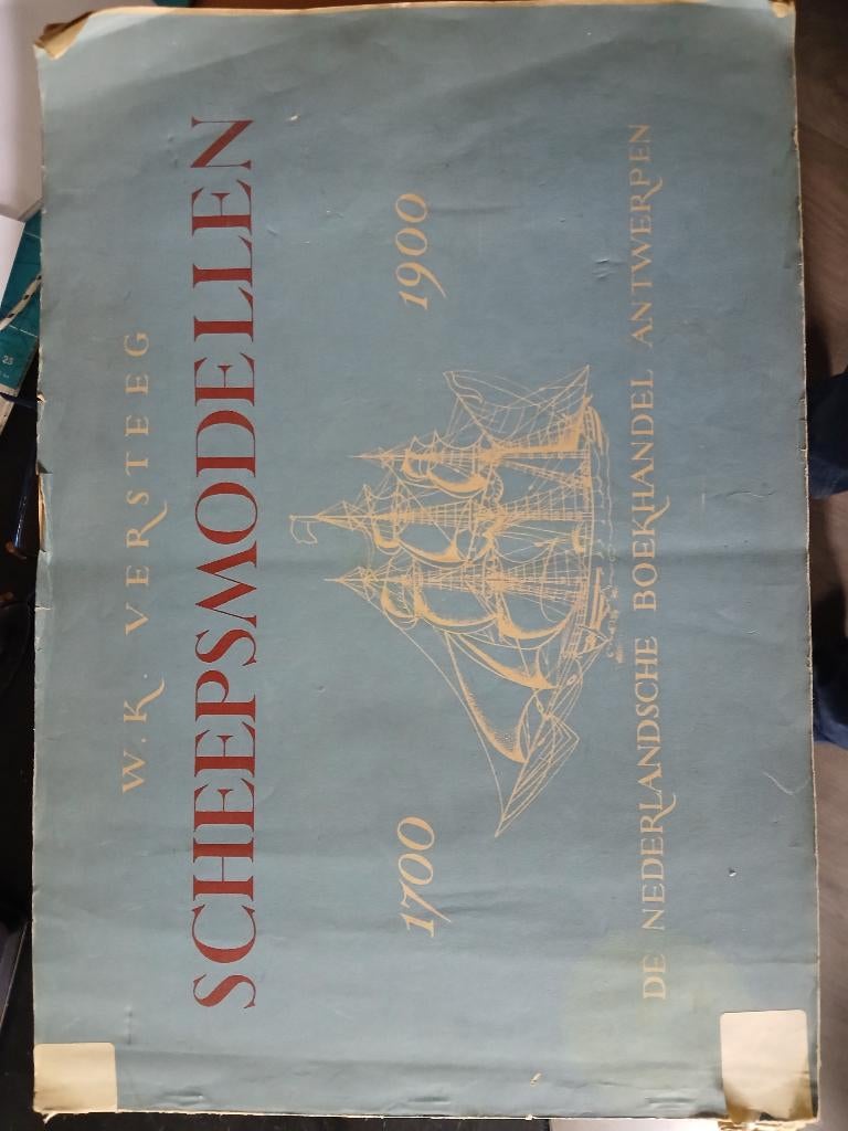 scheepsmodellen 1700 - 1900, Ophalen of Verzenden, Gelezen, W.K. Versteeg