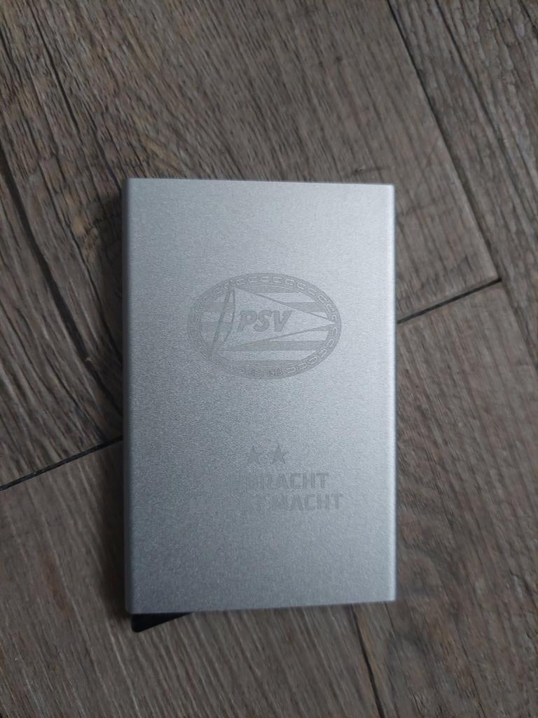 PSV Aluminium pasjeshouder - Compact en Veilig, Ophalen of Verzenden, Zo goed als nieuw, Grijs, Overige merken