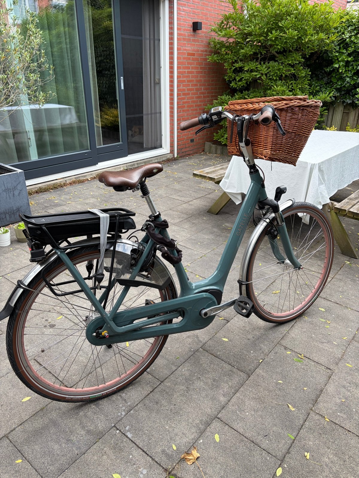 Gazelle Orange C7 HMB 52 cm  – 3030 km – Recent onderhoud, Ophalen, Gebruikt, 51 tot 55 cm, 50 km per accu of meer