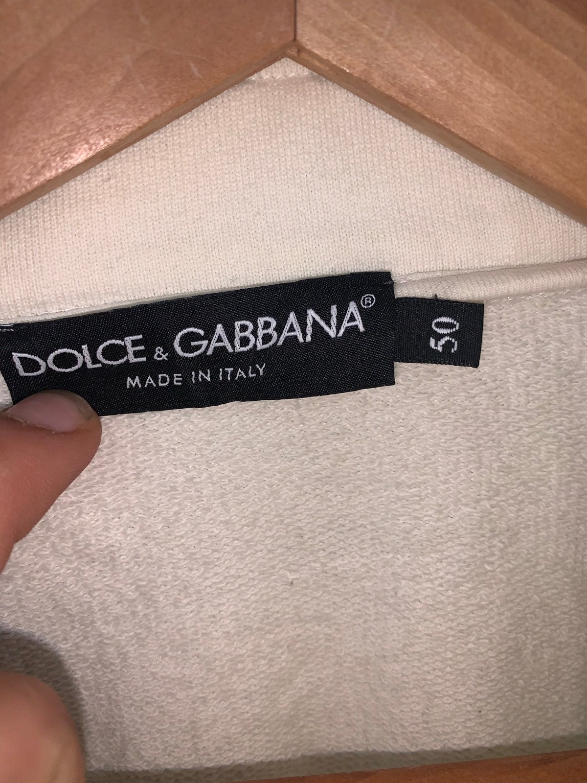 Dolce & Gabbana Trui met Groot DG Logo - Maat 50, Kleding | Heren, Truien en Vesten, Ophalen of Verzenden, Zo goed als nieuw, Maat 52/54 (L)