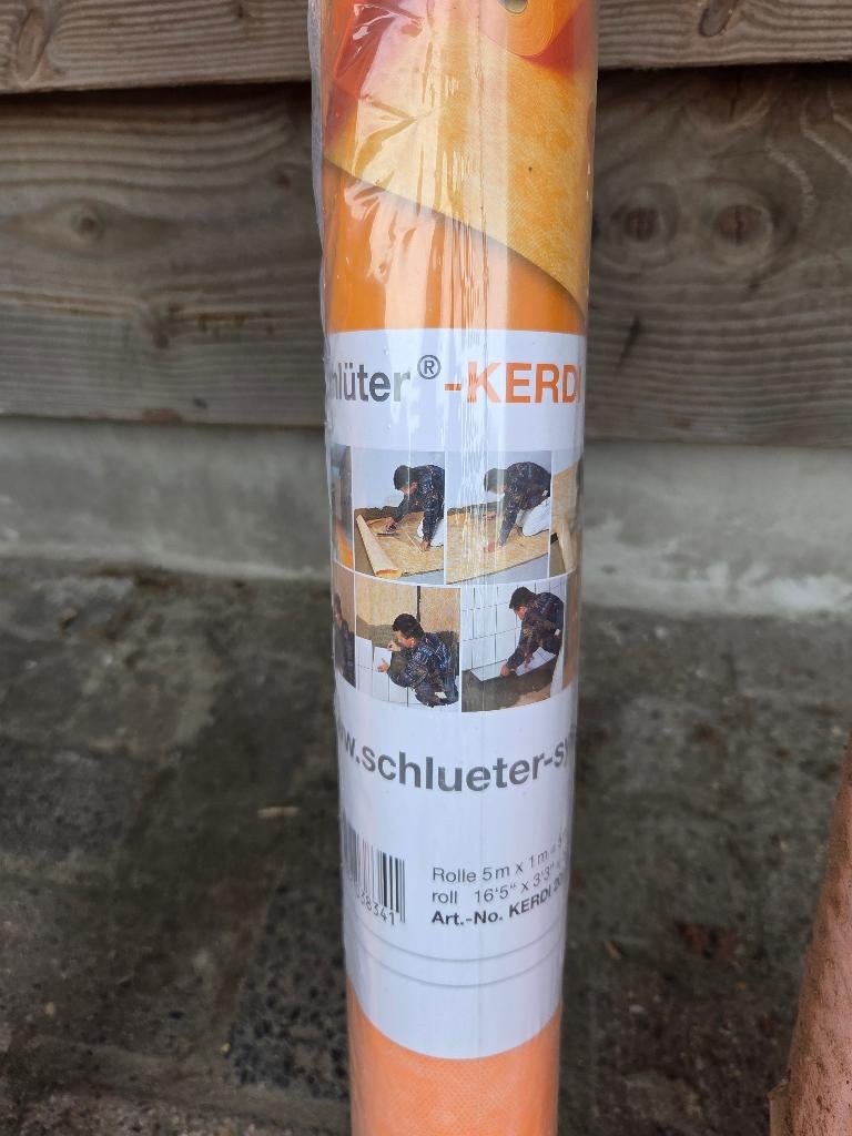 Schluter Kerdi, Zo goed als nieuw, Overige materialen, 60 cm of meer, Wandtegels