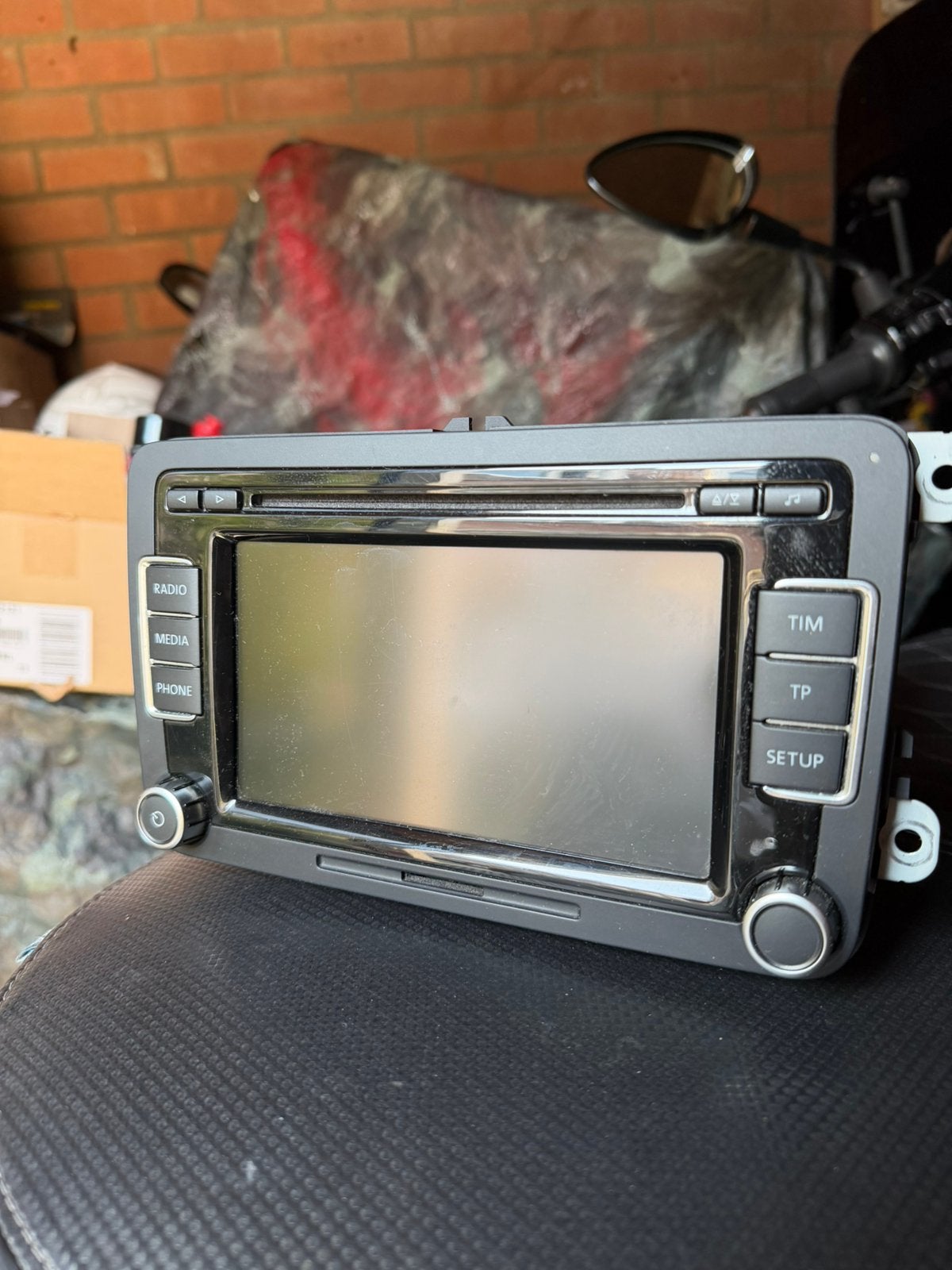 Originele Golf 6 gti radio., Auto diversen, Autoradio's, Ophalen of Verzenden, Zo goed als nieuw