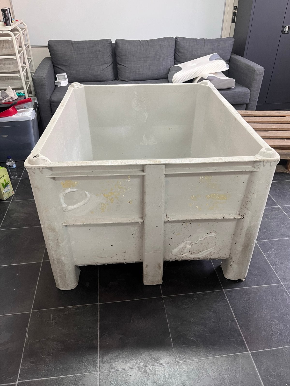 Dolav 1000 Palletbox - Robuuste Opslagcontainer, Ophalen of Verzenden
