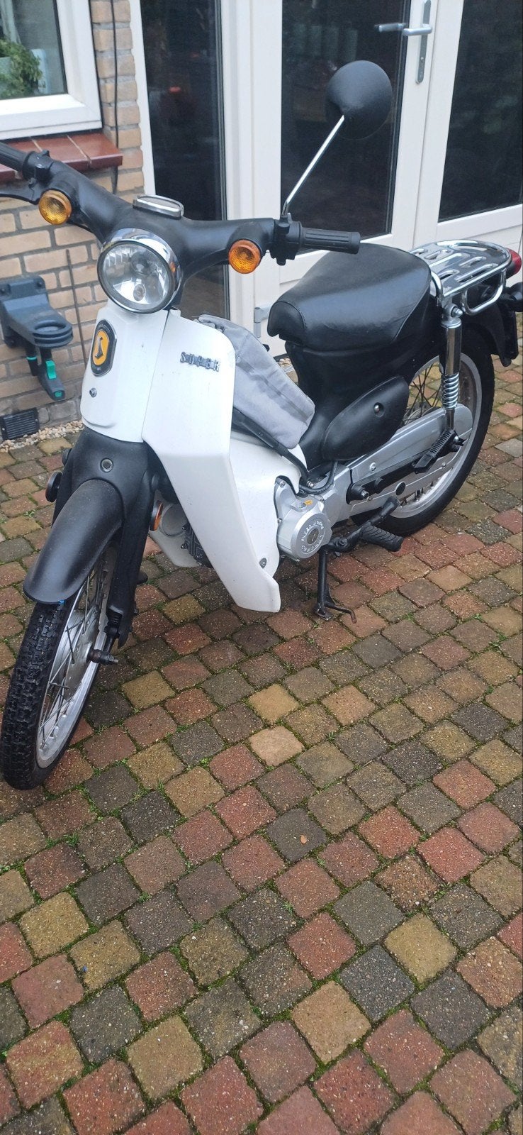 Super Motor bromfiets look á like Honda c50, Ophalen, Gebruikt, Super Motor, Maximaal 45 km/u
