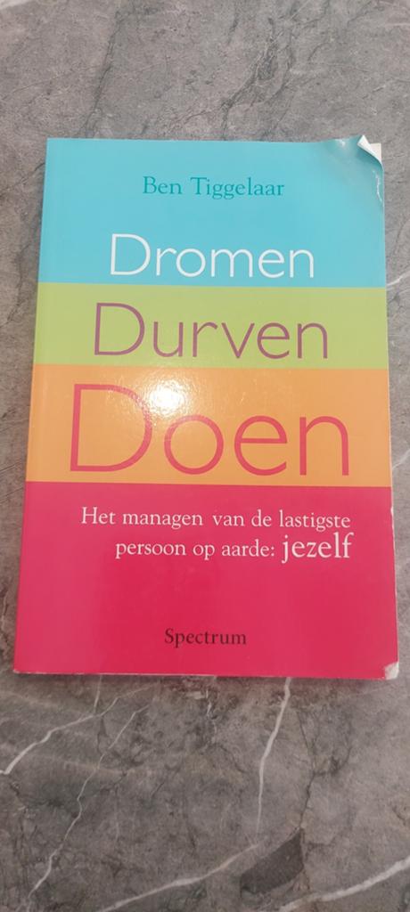 Ben Tiggelaar - Dromen, durven, doen, Ophalen of Verzenden, Ben Tiggelaar, Ontwikkelingspsychologie, Zo goed als nieuw