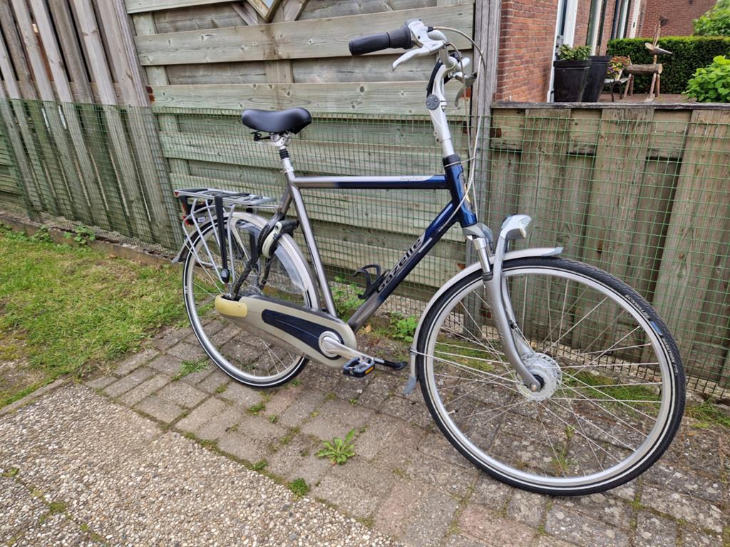 Nette Gazelle Saphir Goldline Carbon 61cm Frame 8 Versn., Fietsen en Brommers, Fietsen | Heren | Herenfietsen, Ophalen, Gebruikt