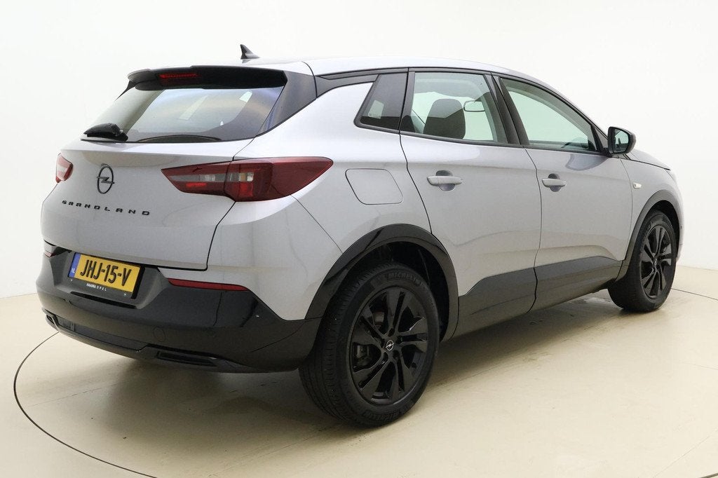 Opel Grandland 1.2 Turbo GS | Navigatie | Stoelverwarming |, Auto's, Opel, Gebruikt, Euro 6, 1199 cc, Leder en Stof