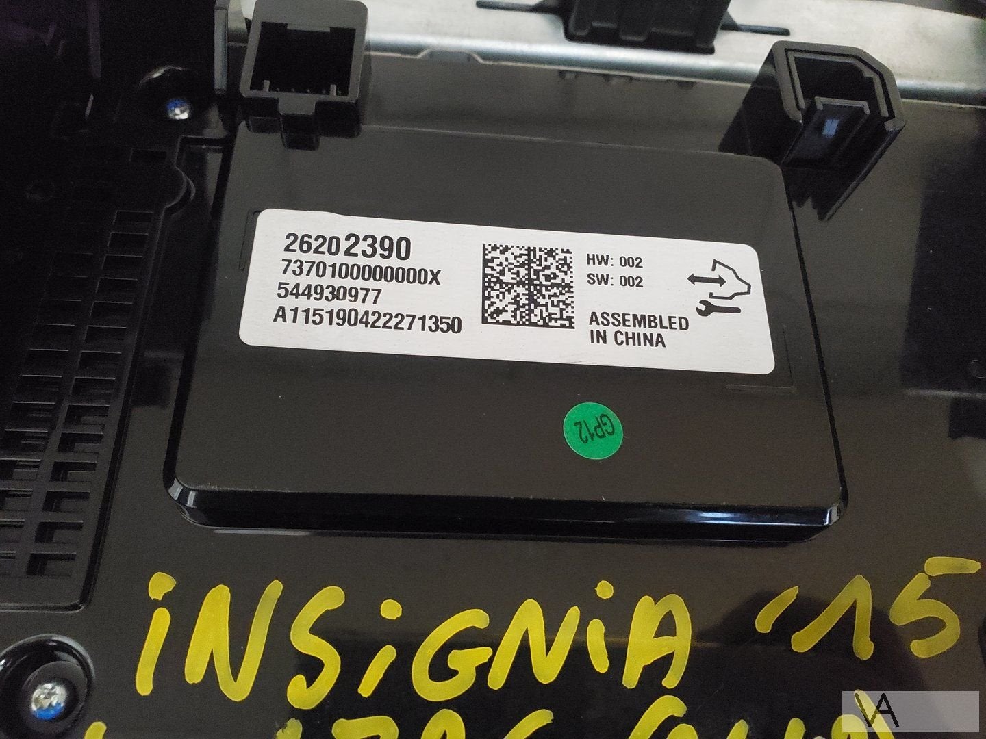 Opel Insignia facelift navigatie display 2013-2017 26202390, Gebruikt, -, -, Opel