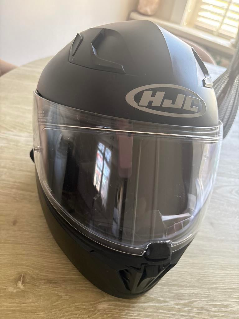 HJC i70 Integraalhelm Mat Zwart - Maat S, Motoren, Dames, HJC, Ophalen of Verzenden, Integraalhelm