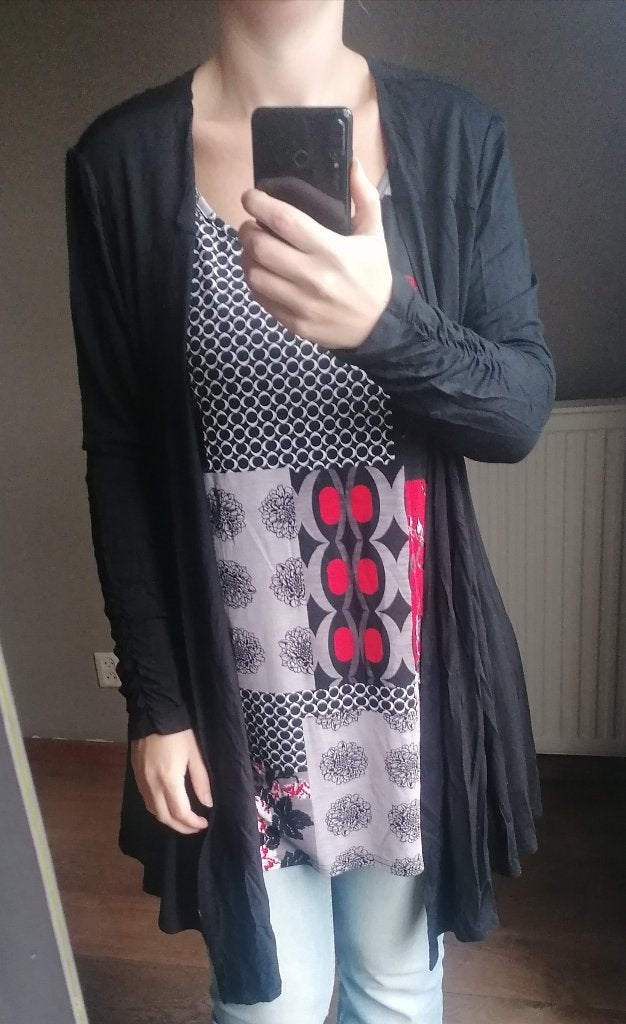 Tuniek Joseph Ribkoff 48, Kleding | Dames, Verzenden, Zwart, Maat 46/48 (XL) of groter, Joseph Ribkoff