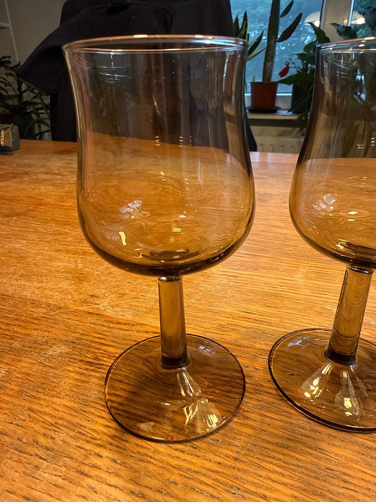 Set van 3 vintage luminarc rookglazen, wijnglazen, Ophalen of Verzenden
