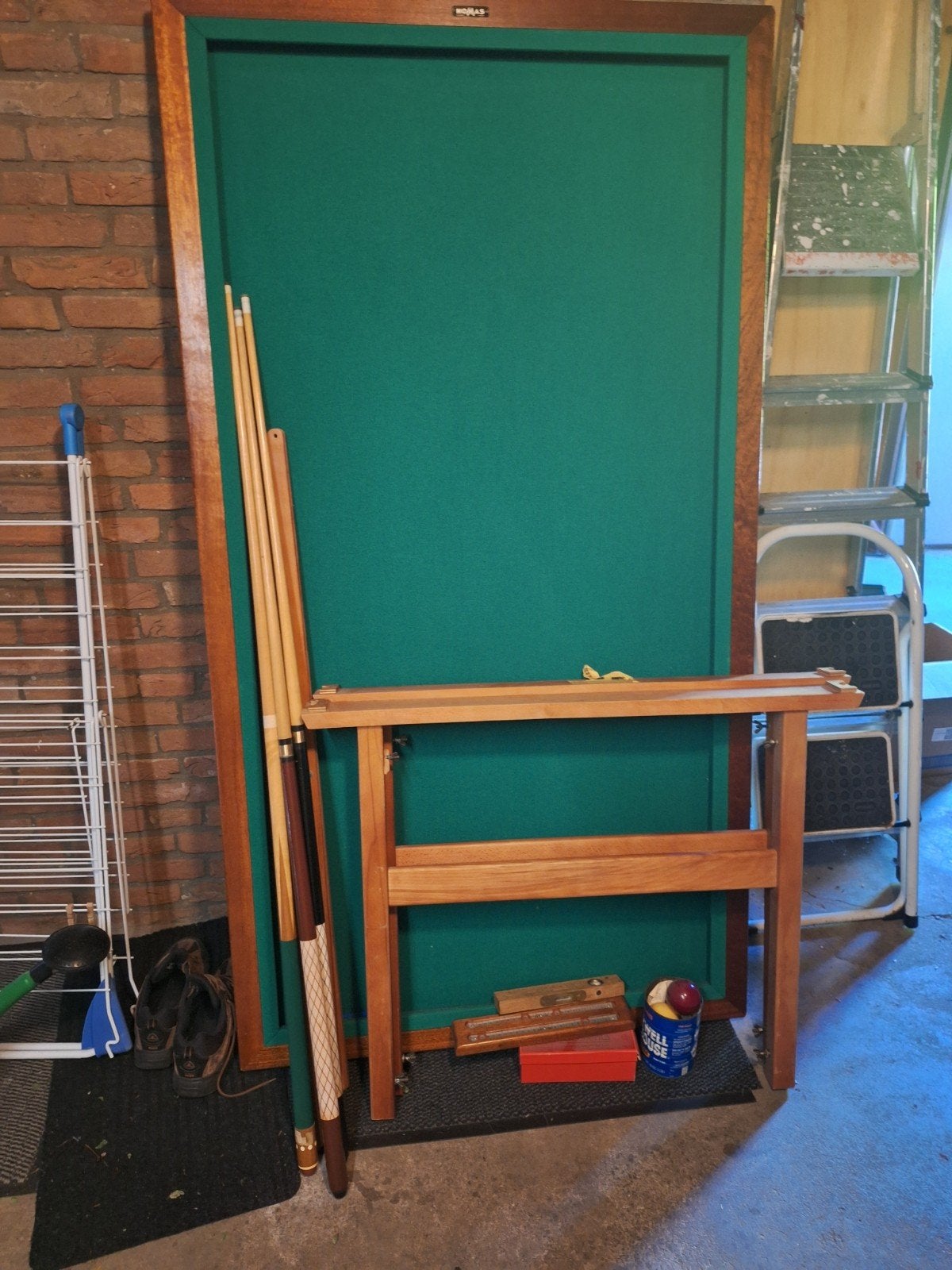 Homas Biljarttafel met accessoires in zeer goede staat, Sport en Fitness, Biljarten en Poolen, Ophalen of Verzenden, Gebruikt