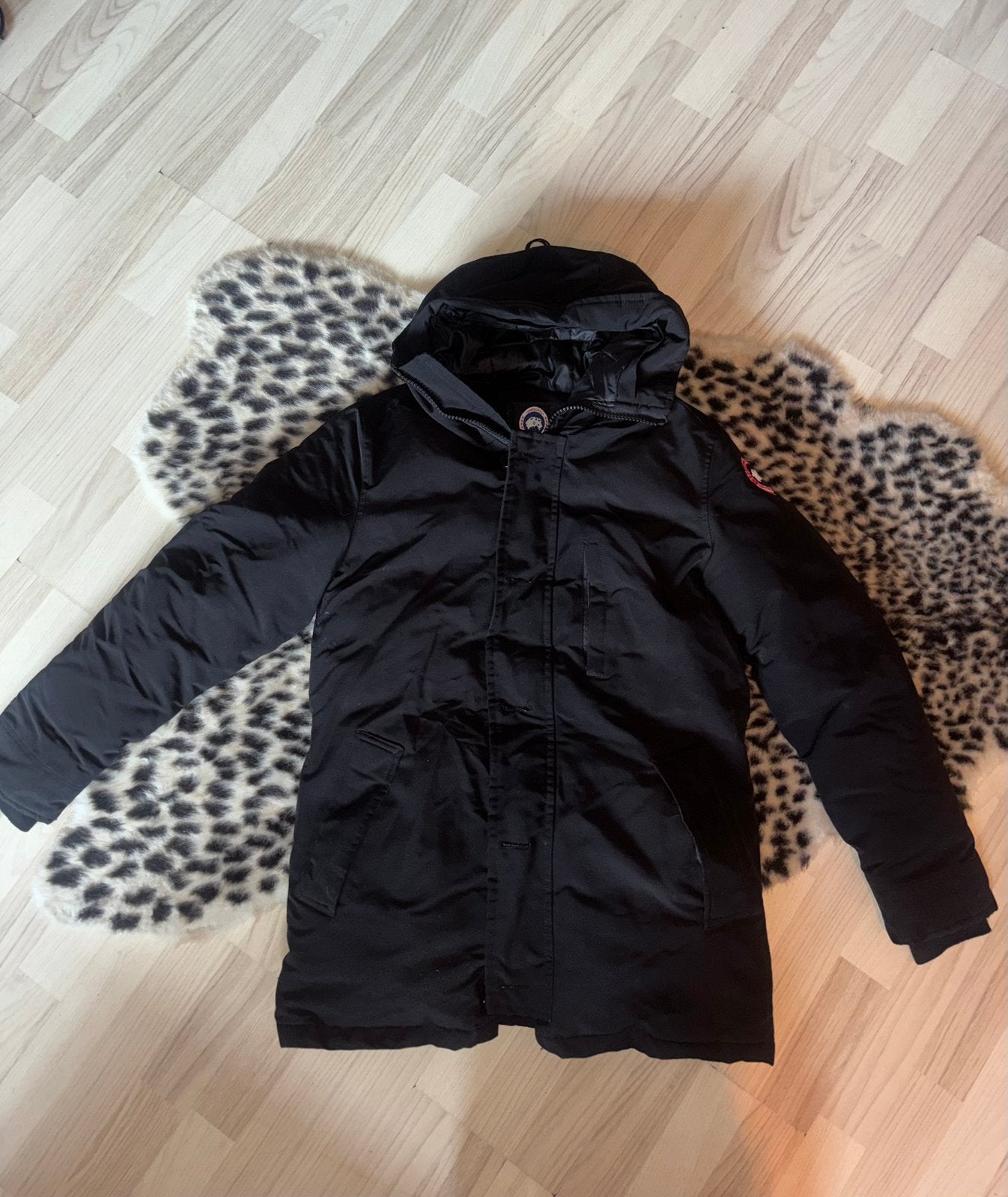 Canada goose heren M, Ophalen of Verzenden, Zo goed als nieuw, Zwart