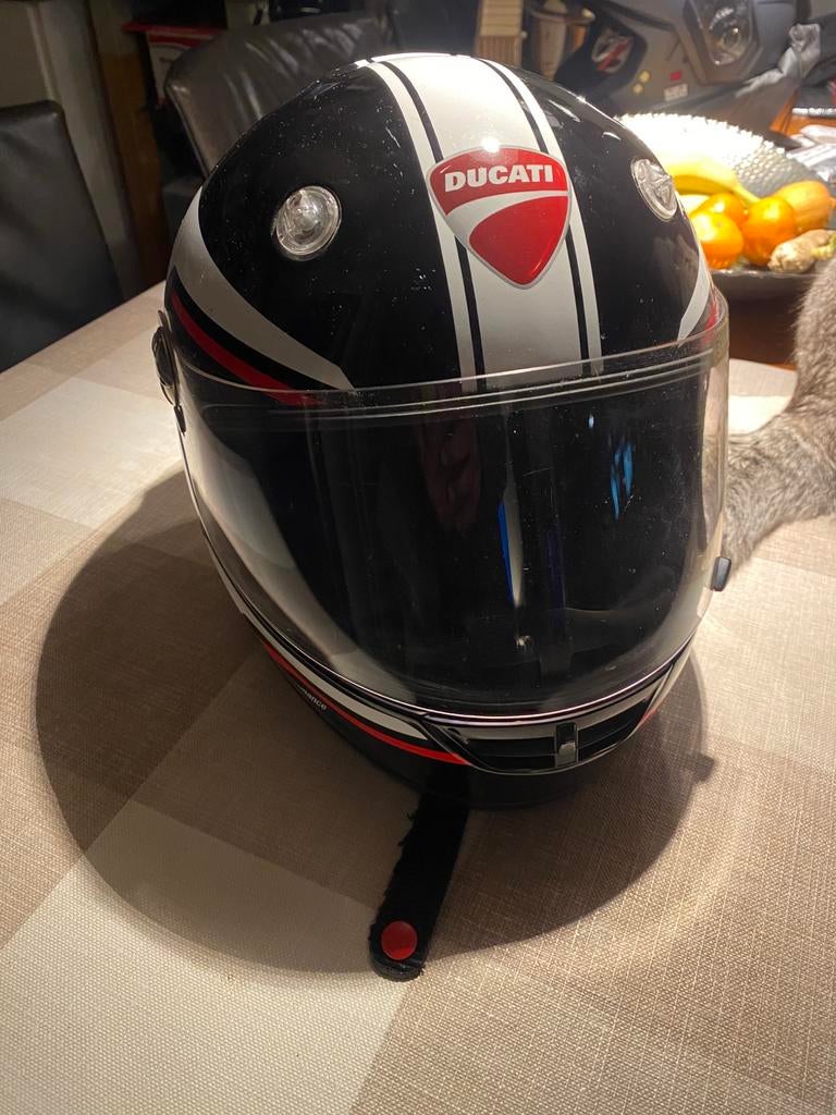 Originele Ducati integraalhelm van Suomy maat M, Motoren, Kleding | Motorhelmen, Overige merken, M, Dames, Ophalen of Verzenden