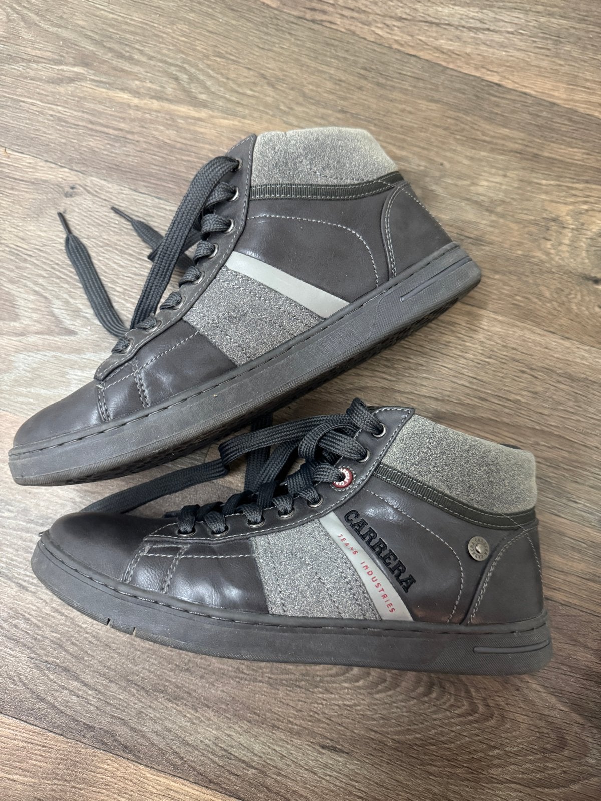 Carrera herenschoenen hoog model grijs maat 40, Overige kleuren, Ophalen of Verzenden, Sneakers of Gympen, Zo goed als nieuw