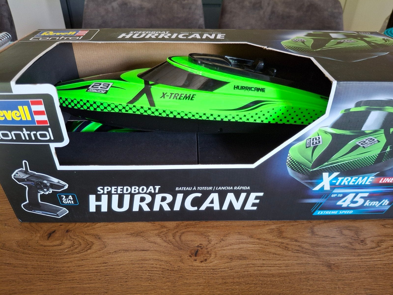 Speedboot met afstandbediening, Hobby en Vrije tijd, Modelbouw | Boten en Schepen, Ophalen of Verzenden, Nieuw, Groter dan 1:32