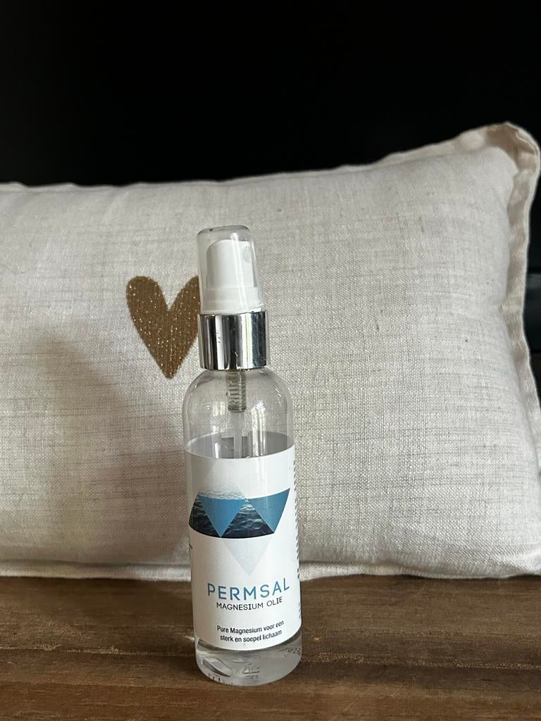Permsal Magnesium Olie - Ontspanning & Soepele Spieren, Ophalen of Verzenden, Nieuw, Bodylotion, Crème of Olie